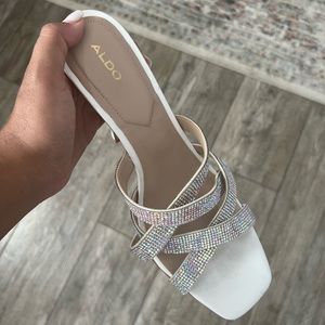 Aldo White Heels